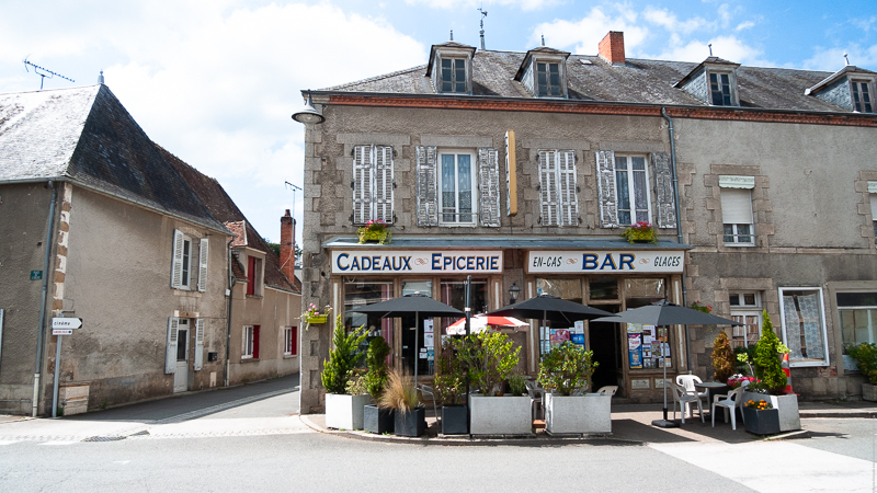 Gouzon (23), village étape