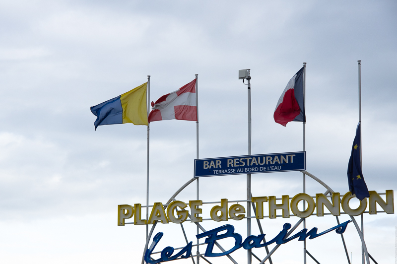 Dans le grand bain à Thonon (74)